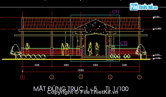 thiết kế bản vẽ,bản vẽ thiết kế,thiết kế quán ăn